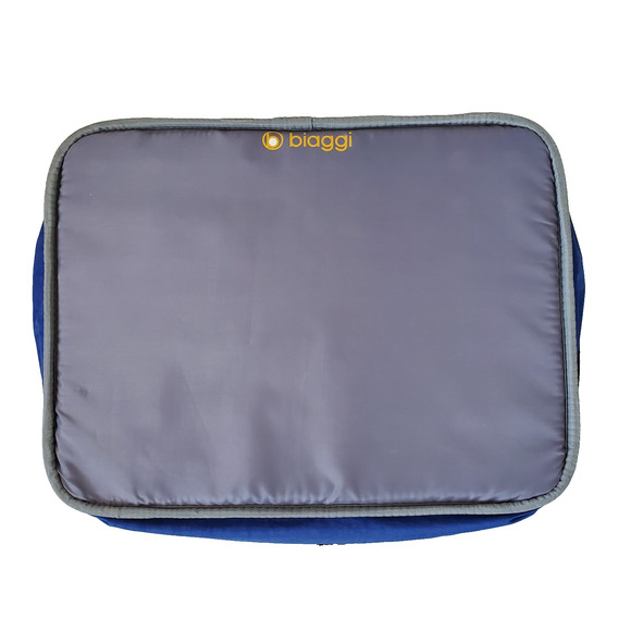 Biaggi ZipSak Foldable Spinner Duffle 27” X 15“ X 12” Blue Travel Suitcase Light - Picture 1 of 9